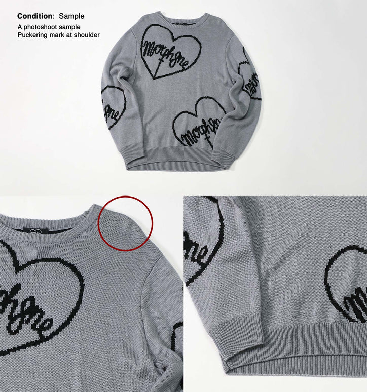 [Sample sale] Morph8ne knit jumper(G)