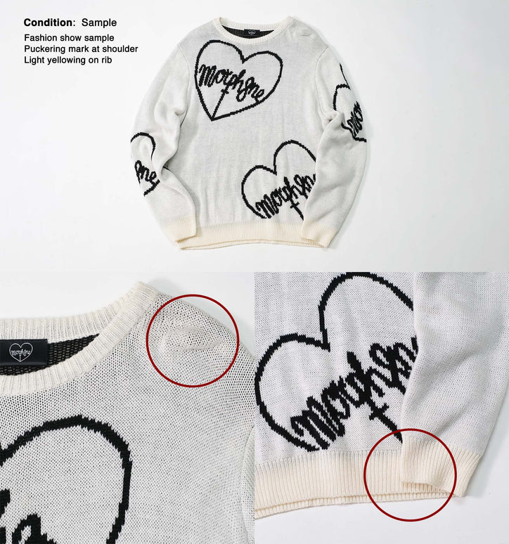 [Sample sale] Morph8ne knit jumper(G)