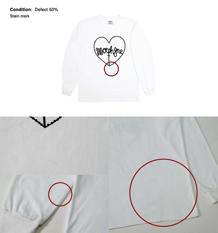 EUPHORIA : MORPH8NE WHITE SWEATSHIRT