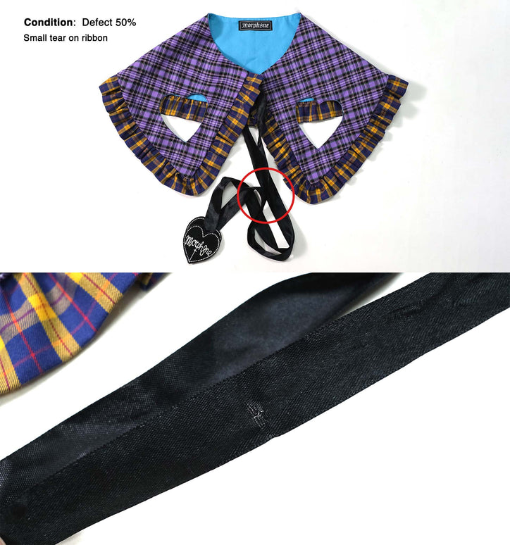 [Defect Sale] HEART ASPEN COLLAR (PURPLE)