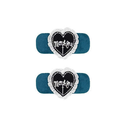Heart-Aid Hair Clips