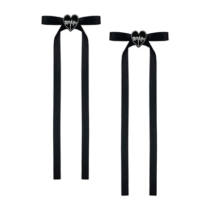 Swallow tail bow clips