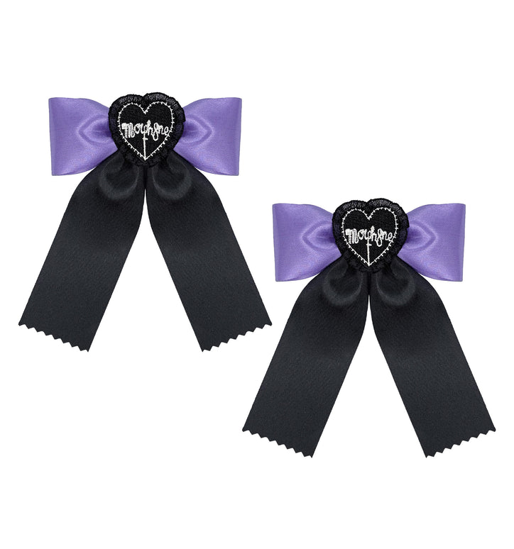 Wicked Tail Bow Clips