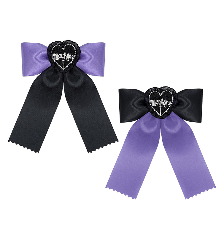 Wicked Tail Bow Clips
