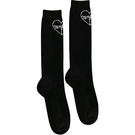 Morph8ne_Black Logo Socks