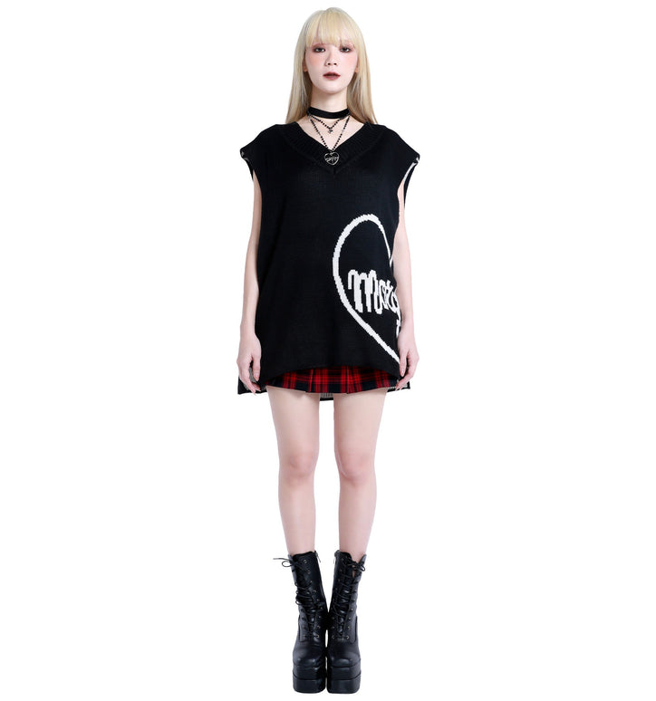 Morph8ne_DFM_LB_Morph8ne Knit Vest+Bleeding skirt+Mad