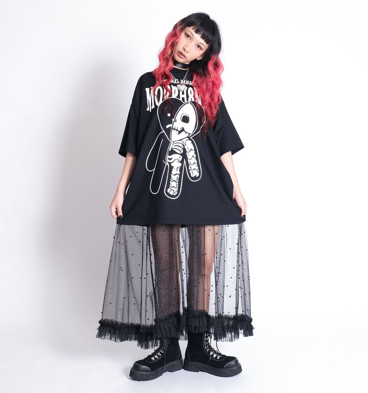 Morph8ne_ED_OS_Emotional Tee black+Emotional Skirt+Emotional Locket 01