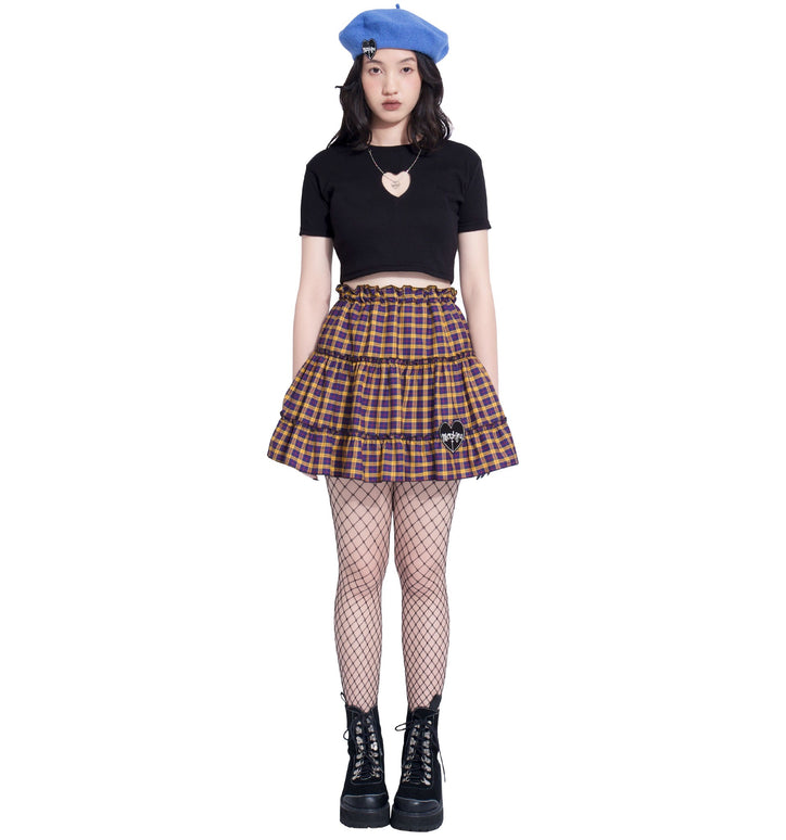 Morph8ne_FTW_LB_Pierce me + F**king skirt+Heart dropped beret(blue) 01