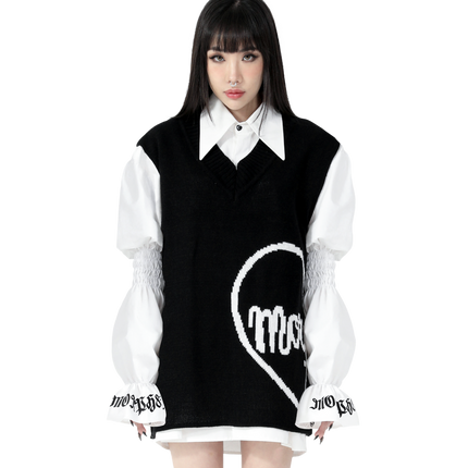 Morph8ne_HAH_LB_Morph8ne knit vest+Homework-Hlf