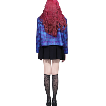 Morph8ne_LittleB_LB_Blue Plaid Blazer 02