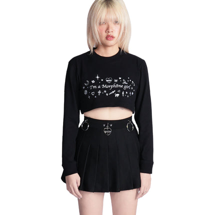 Morph8ne girl sweat crop