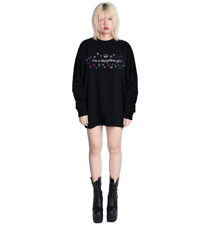 Morph8ne girl sweatshirt(C)