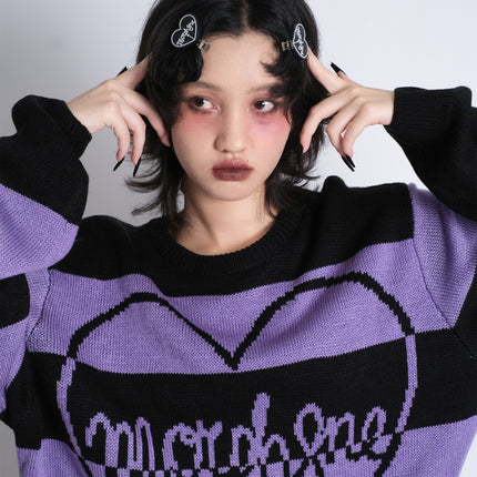 Morph8ne_PT_OS_Morph8ne striped knit jumper(PP)+Mor8ne Hair Clips 02