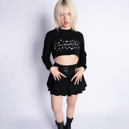 Morph8ne girl sweat crop