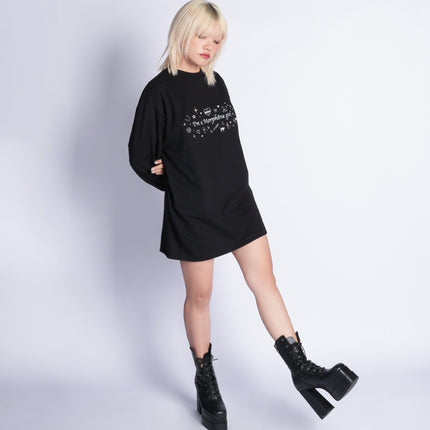 Morph8ne girl sweatshirt(BW)