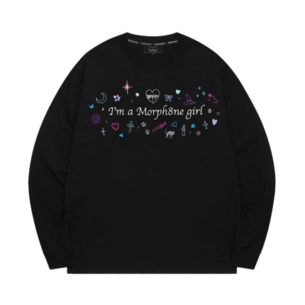 Morph8ne girl sweatshirt(C)