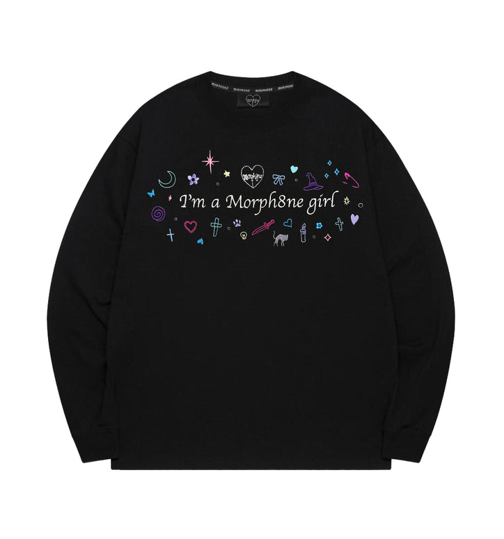 Morph8ne girl sweatshirt(C)