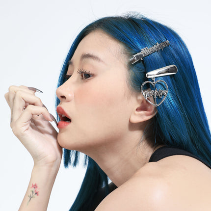 cure hairclips + bold hairclip