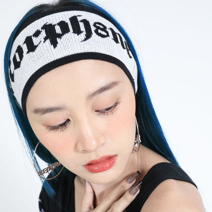 cure headband white + cure loop earrings 04